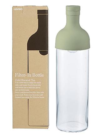 Пляшка hario 750 мл. cold brew tea bottle димчасто зелений