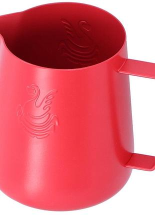 Пичер jibl little 420 мл для молока teflon red
