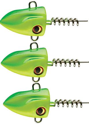 Грузило штопор daiwa prorex screw-in pelagic head 30g 3pcs #lime chartreus (209435)