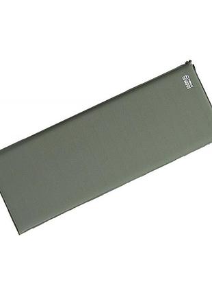 Килимок самонадувний terra incognita "lux 7.5 wide" (зелений)