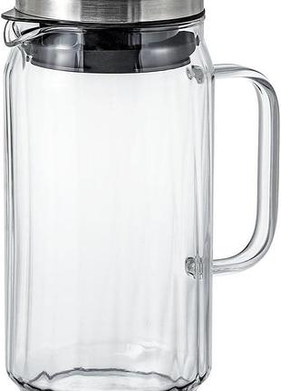 Глечик для води hario water jug 750 мл з боросилікатного скла