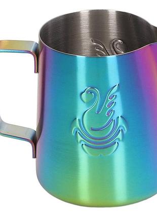 Пичер jibl little 600 мл для молока matte rainbow