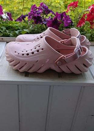 Crocs echo clog крокси новинка.