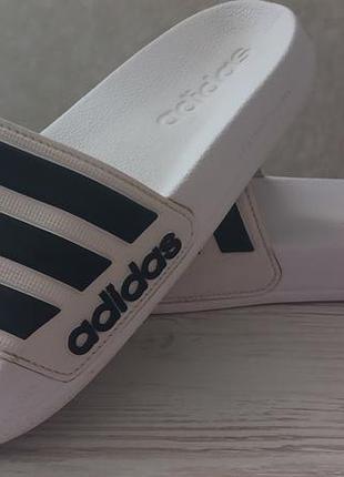 Оригинальные шлепанцы adidas adilette shower 37р маломерят идеальное состояние