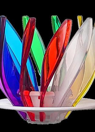 Пуровер hario v60 suiren dripper rainbow