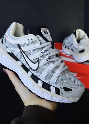 Nike p-6000 beige black жіночі кросівки бежеві з чорним 39 (25 см) 38
