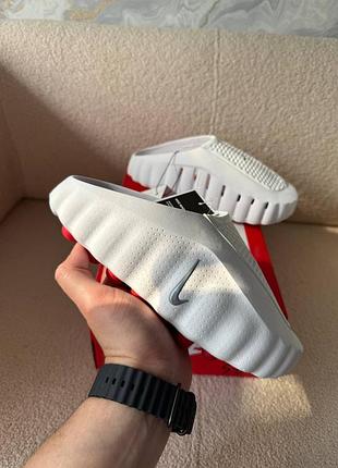 Nike mind slide white 5
