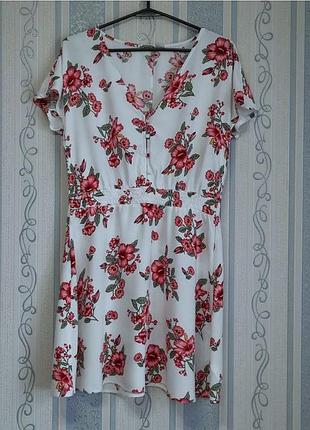 Вискозное лёгкое платье h&m