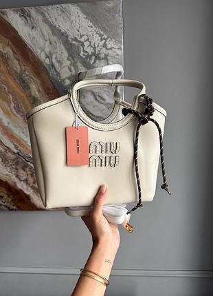 Miumiu ivy leather bag