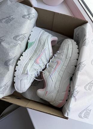 Nike p-6000 white pink