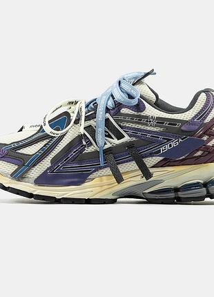 Мужские кроссовки new balance 1906a black blue purple 40-41-42-43-44-45