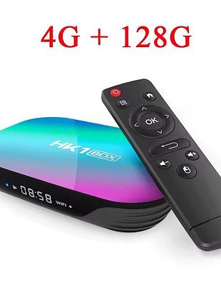 Смарт-телеві приставка hk1 box x3 (4/128 гб, android 10)