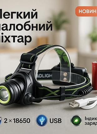 Фонарь налобный t106-t6+cob, сверхмощный налобный фонарь, светодиодный фонарь на лоб
