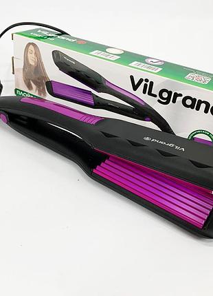 Плойка для волосся vilgrand vhs-110. колір: фіолетовий