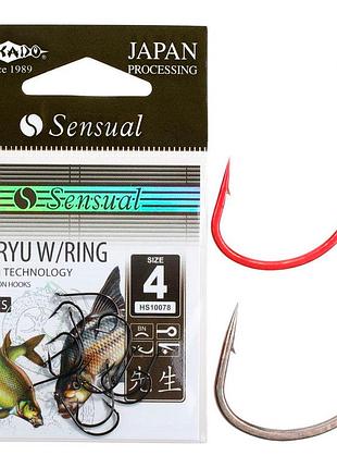 Гачок mikado sensual keiryu №10 (вушко) 10шт. (black nickel)