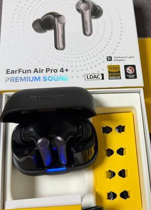 Наушники earfun air pro 4+ hi-res ldac snapdragon sound anc