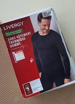 Термореглан чорний із начосом livergy l
