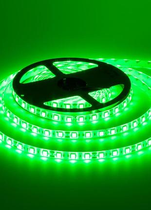 Світлодіодна стрічка led 5050 зелена
