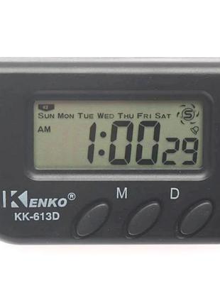 Автомобильные часы kenko kk-613d + секунды