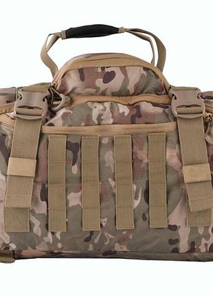 Сумка-баул/рюкзак 2e tactical l 50 л в камуфляже multicam (2e-mildufbkp-l-mc)