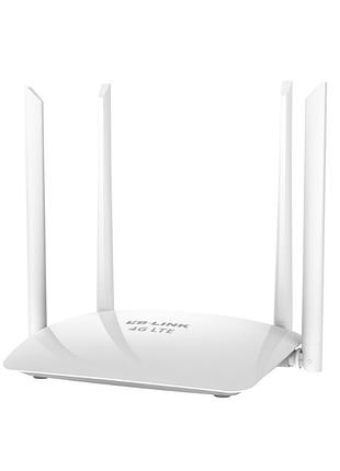 4g lte wi-fi роутер lb-link bl-cpe450eu, с sim-картой, 4 антенны, до 300 мбит/с