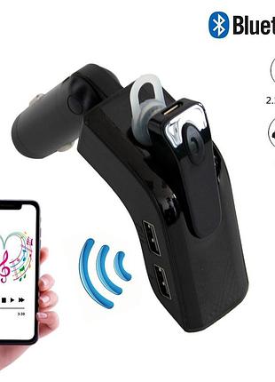 Трансмитер fm mod. v9 bt +earphone