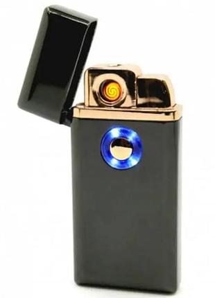Запальничка спіральна usb th 705 2in1 газ + usb charge (5408)
