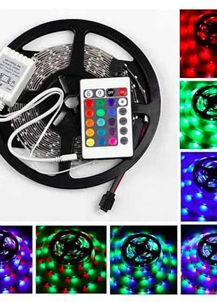 Комплект светодиодная лента led 3528 rgb 4,5 метров