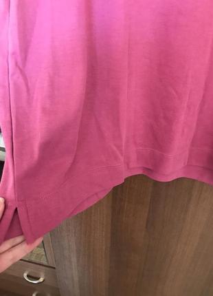 Розово-сиреневая футболка5 фото