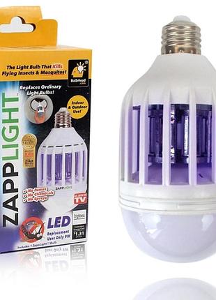 Світлодіодна лампа знищувач комарів і комах zapp light led