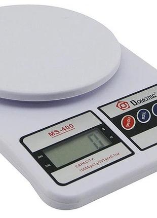 Ваги електронні acs ms 400 domotec, до 10 кг