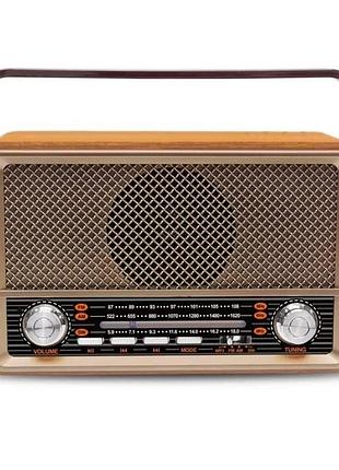 Радиоприёмник kemai md-511bt, с bluetooth, fm-тюнером, аккумуляторный, 3 вт