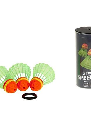 Набір воланів speedminton tube crosspack 3 шт