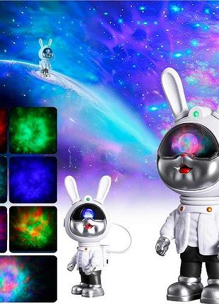 Проектор moon bunny 6 в форме кролика-космонавта