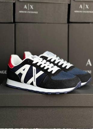 Armani exchange black white navy 2