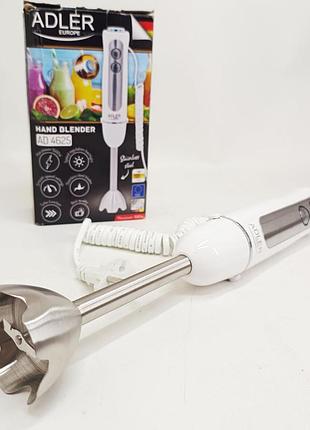 Блендер занурювальний adler ad-4625w 850вт white