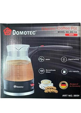 Електрична турка domotec ms-128, 600 вт, 0.5 л