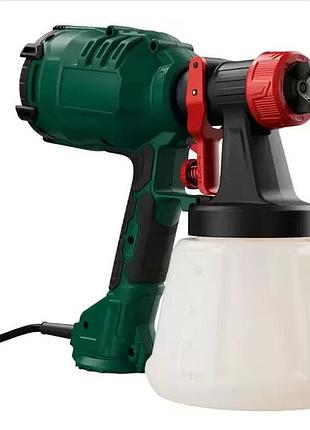 Фарбопульт электрический parkside pfs 400 a1 400вт бачок 900мл производительность 500 мл/мин