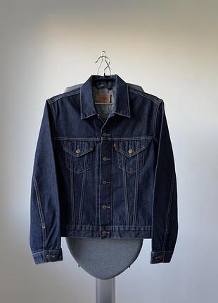Жіноча джинсова куртка джинсовка levi’s