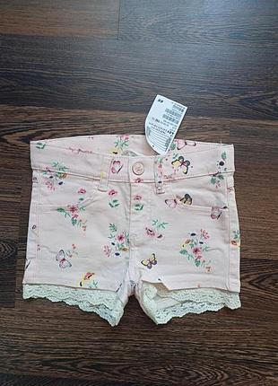 H&amp;m новые детские шорты