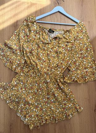 Легкий ромпер з шортами, котон eur 36