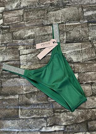 Плавки бразильяна з камінням сваровскі victoria’s secret оригінал розмір хс