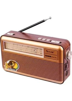 Радиоприемник ретро golon rx-bt169, fm/am/sw, usb, 1300 mah