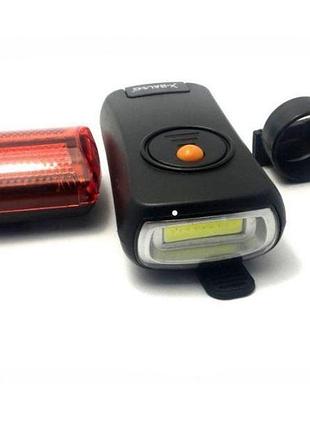 Ліхтарик велосипедний bl 908 cob 5w