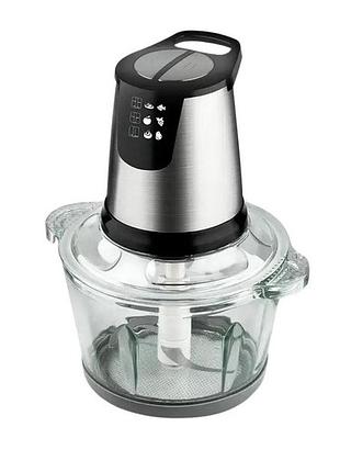 Кухонный измельчитель domotec ms-7009b, 250 вт, 2 л