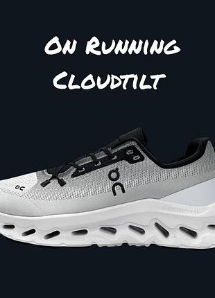 On running cloudtilt light grey black