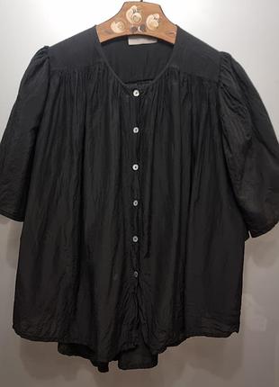 Чорна тоненька блузка, s, bsb jeans