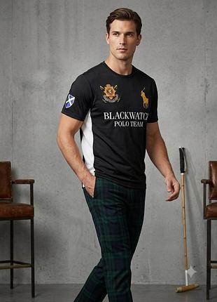 Спортивна футболка polo ralph lauren big pony blackwatch team / оригінал / xxl