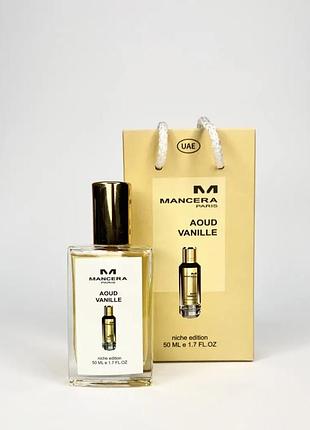 Mancera aoud vanille, 50 мл