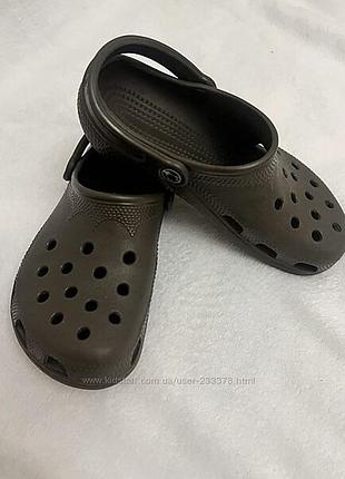 Кроксы фирмы сrocs размер m 4-5 w 6-7 (наш 35-36 ) по стельке 22,5-23 см.
